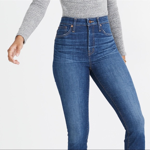 Madewell Denim - Madewell Petite 10" High-Rise Skinny Jeans